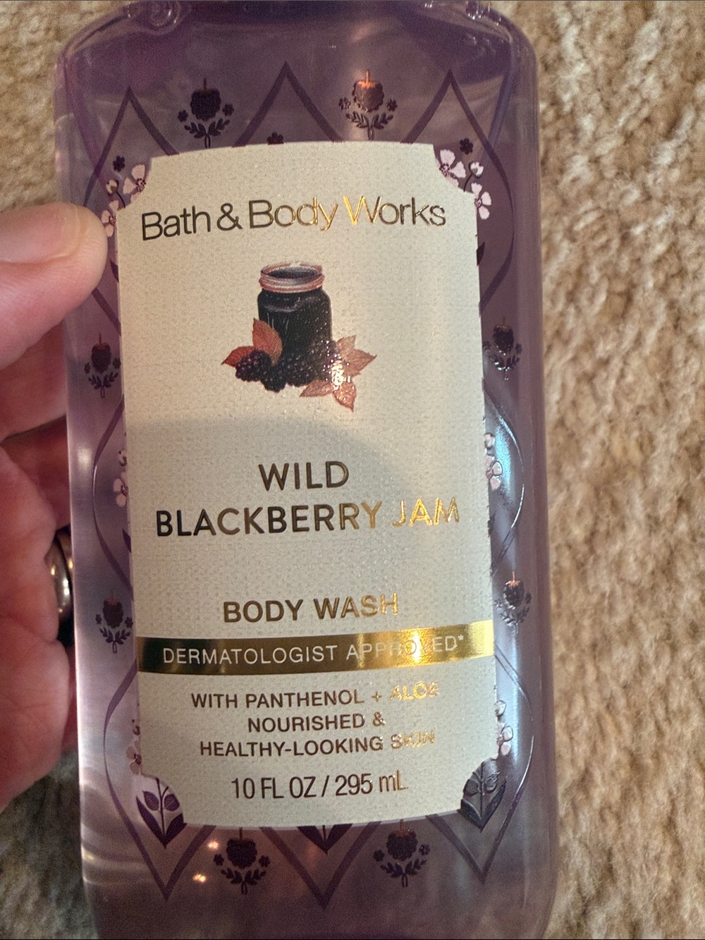 Bath & Body Works Wild Blackberry Jam Body Care Trio Full Size - Picture 4 of 7